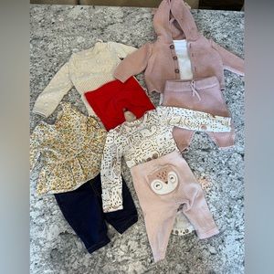 4 baby girl outfits